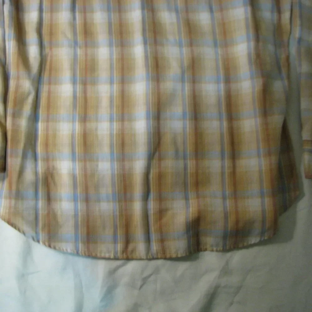 Vintage Levi's Plaid Button Down Western Shirt